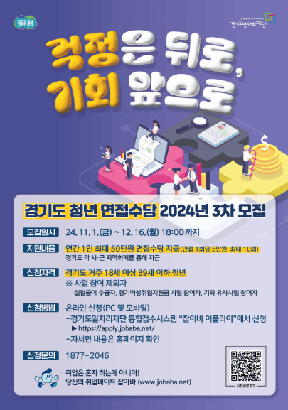 경기도 청년 면접수당