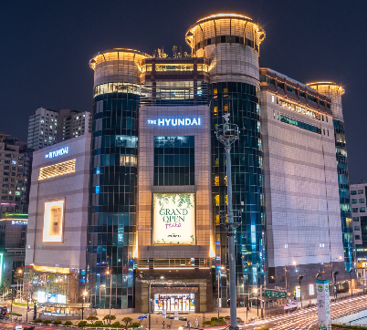 천호 현대백화점 흡연실