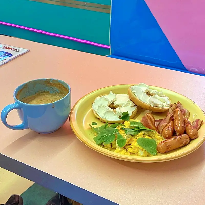 네모세모 대구 봉산동 맛집 전국 택배 온라인 주문 가능 레인보우 베이글, 바질 크림치즈, 유기농 베이글 맛있는 브런치 카페
