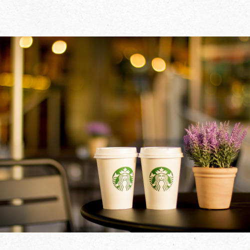 카페 공부 자제 요청 포스터 이미지