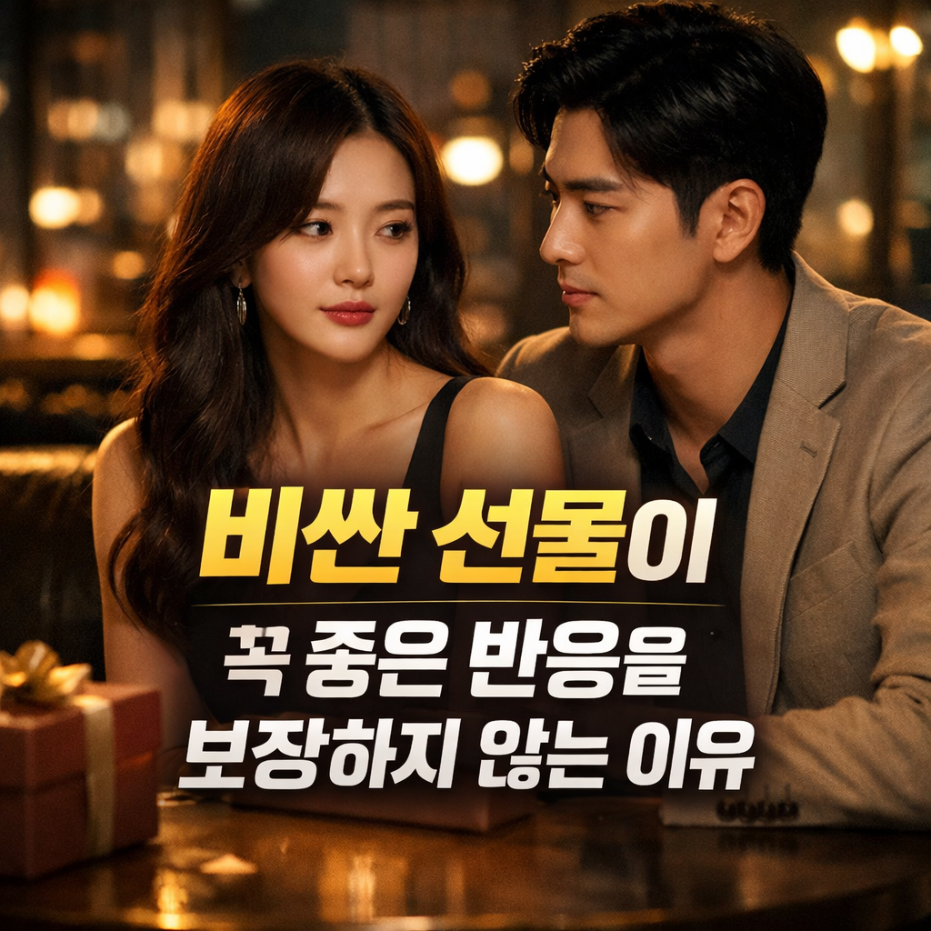 비싼 선물이 꼭 좋은 반응을 보장하지 않는 이유: 돈보다 기억이 남는 선택법