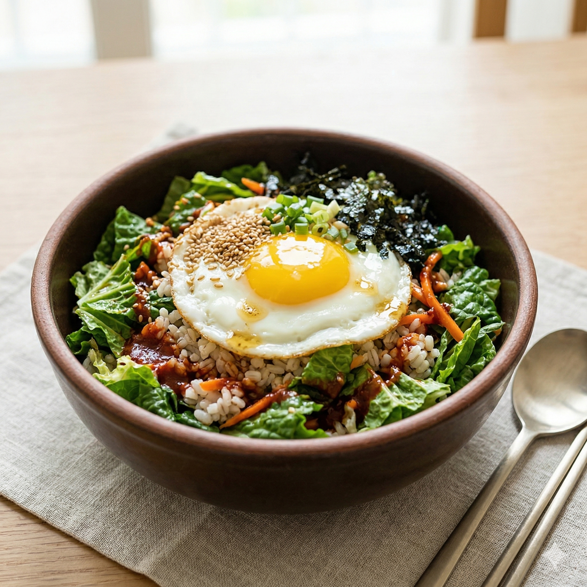강호동도 감탄한 봄동비빔밥 레시피, 황금 양념장과 손질법 완벽 가이드