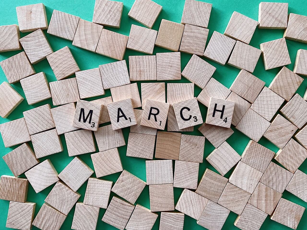 MARCH