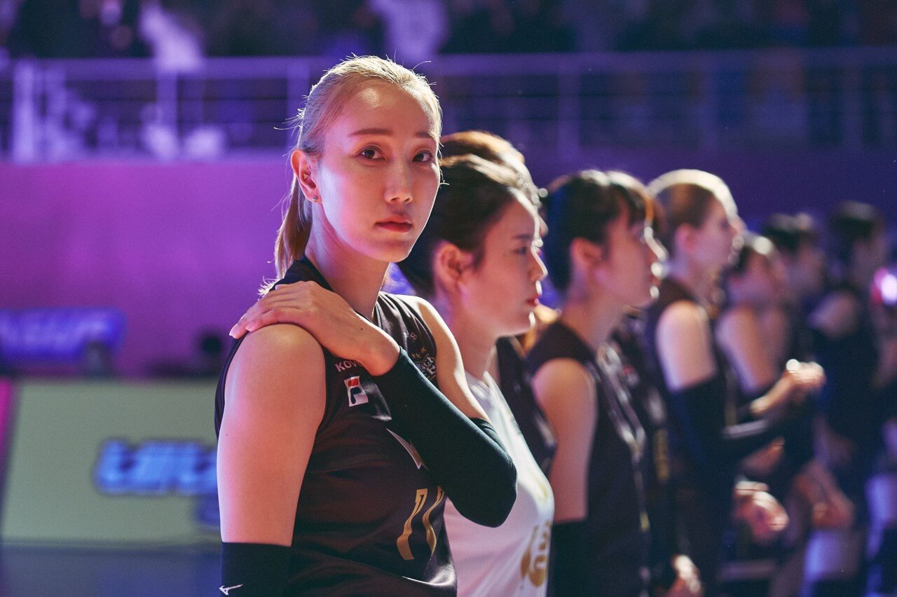 영화 1승 속 에이스 성유라 역할의 한유미 전 국가대표 배구선수