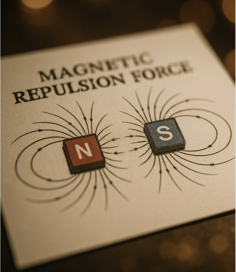같은 극끼리 밀어내는 힘, 열차를 띄우다