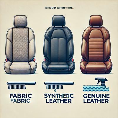 자동차 시트 관리의 모든 것: 소재별 청소와 유지 방법 완벽 가이드