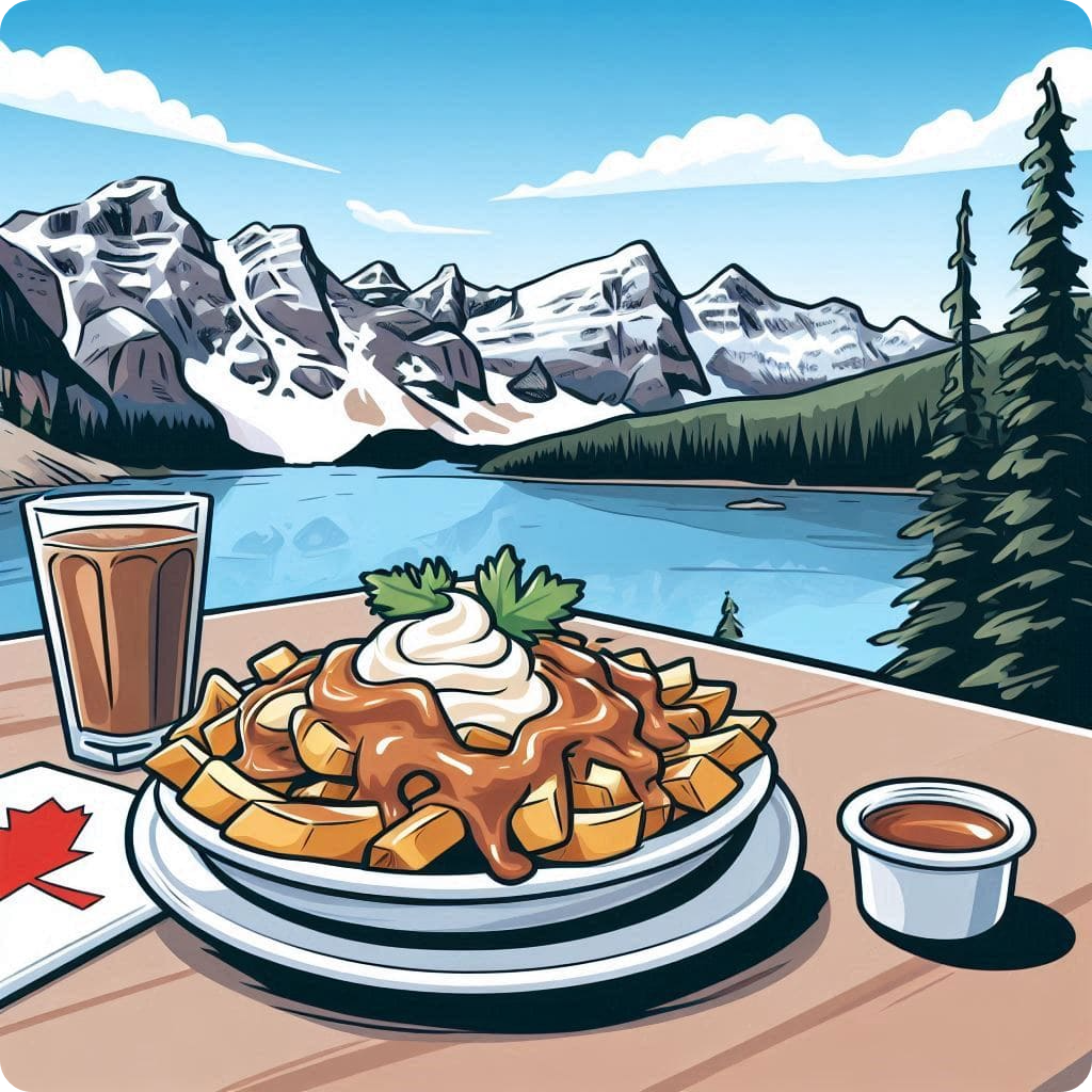 Canada's representative food, poutine