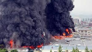 광주 금호 타이어 공장 화재