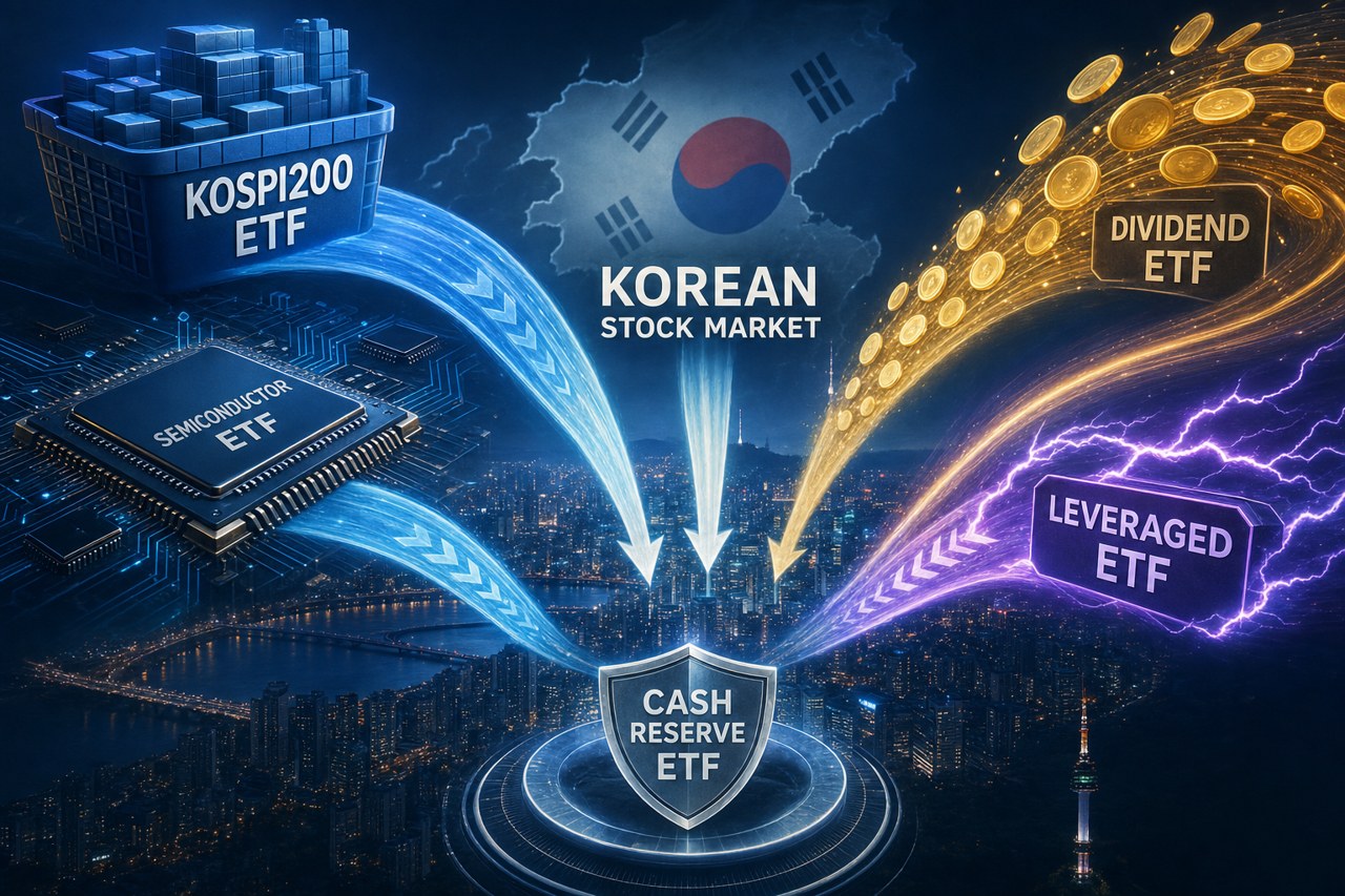 ETF 500조 시대 KOSPI200 반도체 배당 레버리지 ETF 역할 비교