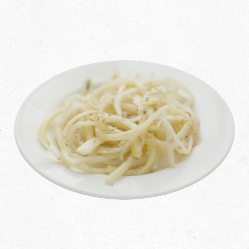 8월 제철나물 도라지 무침