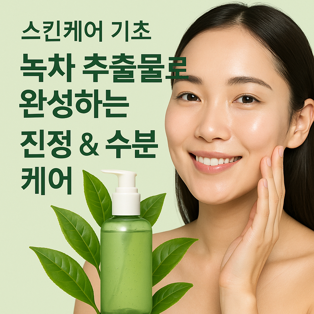 스킨케어 기초 &ndash; 녹차 추출물