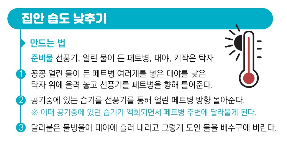 후덥지근한 습기 제거를 위한 방법들