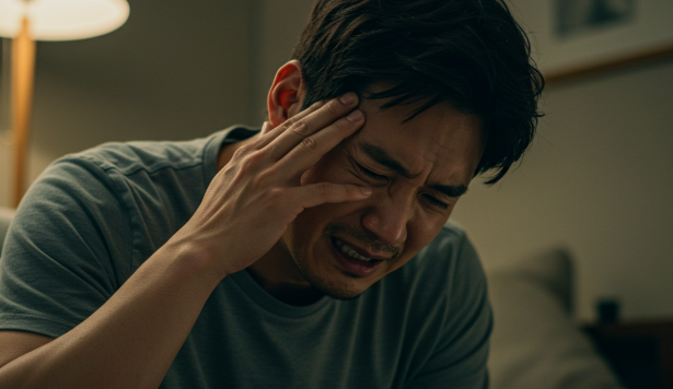 어지럼증과 두통 사진