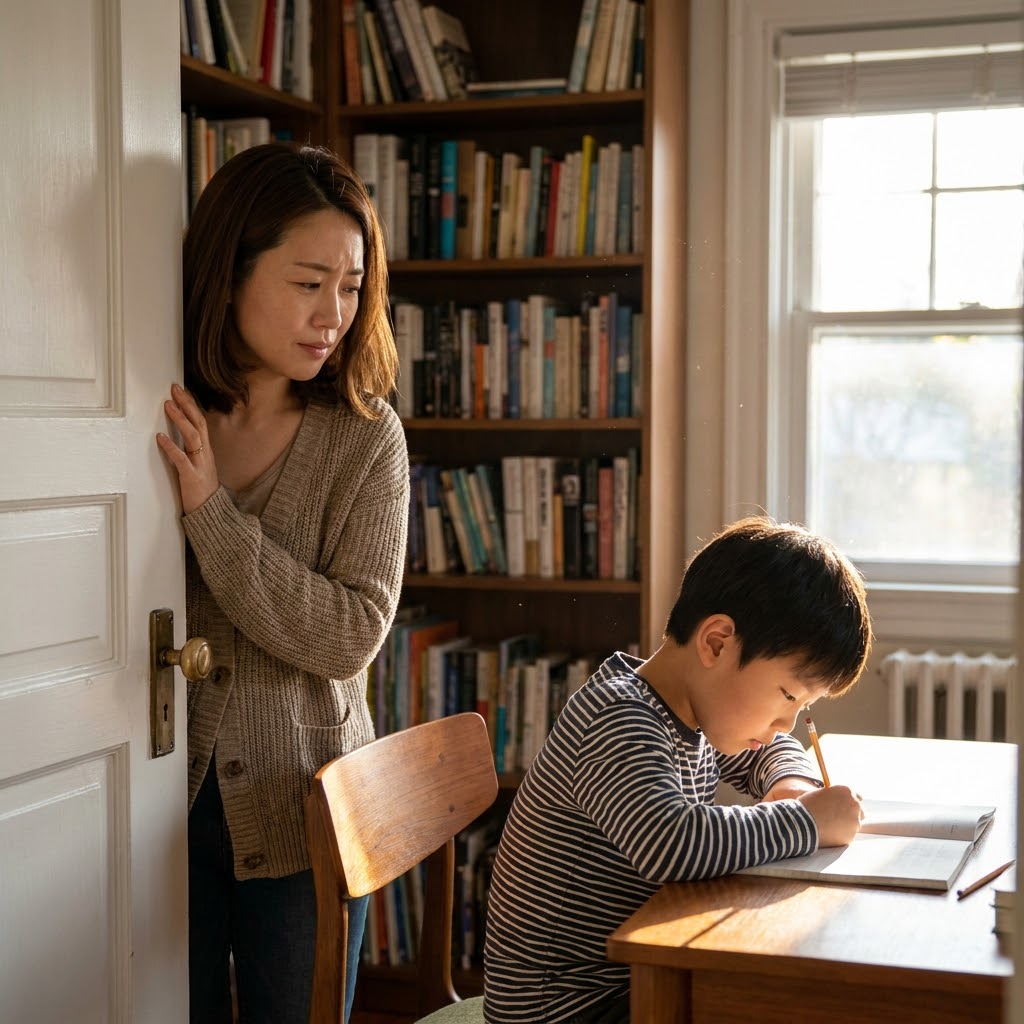 [자녀 교육] 말없이 문제집 잘 푸는 아이, 사실은 '부모의 미소' 때문에 버티는 중입니다