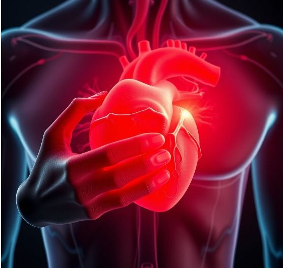 심장이 쪼이는 느낌