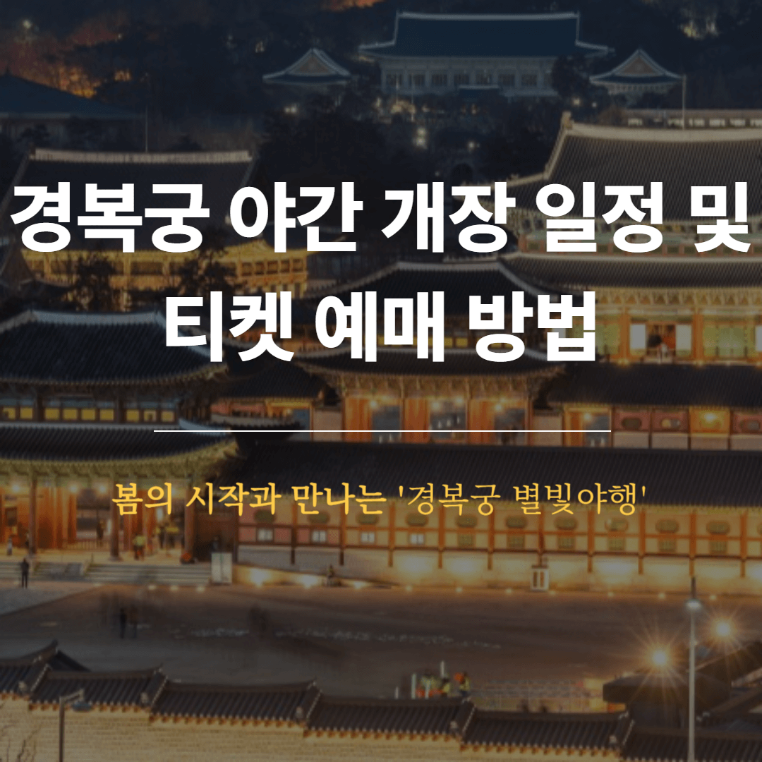 경복궁 야간 개장