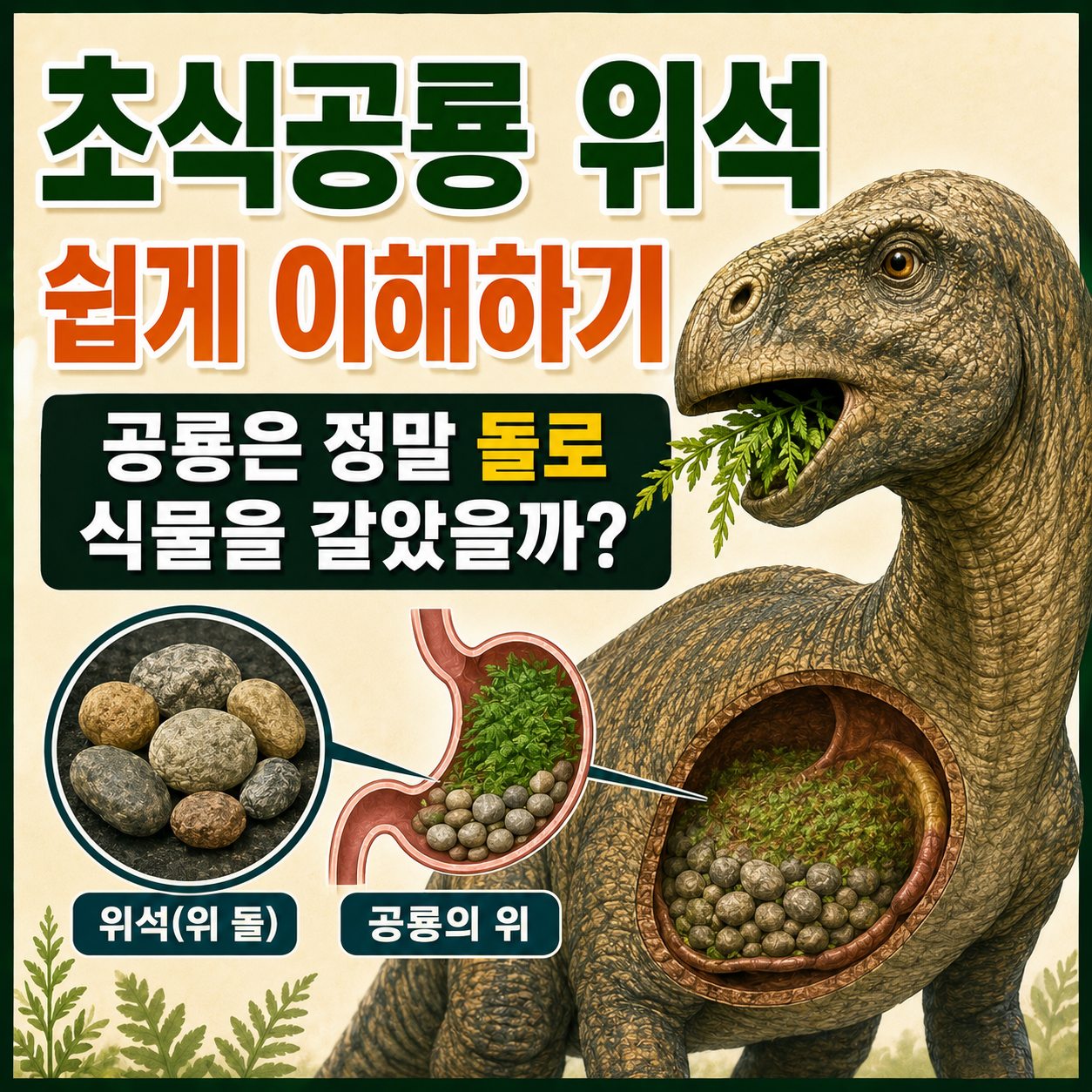 초식공룡 위석