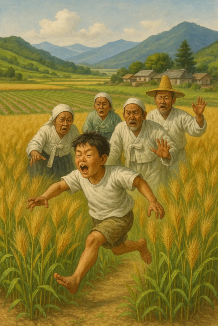 전라도 농촌의 ‘첫 보리밭에서 뛰면 한 해 농사가 망한다’ – 농경 금기의 뿌리와 의미