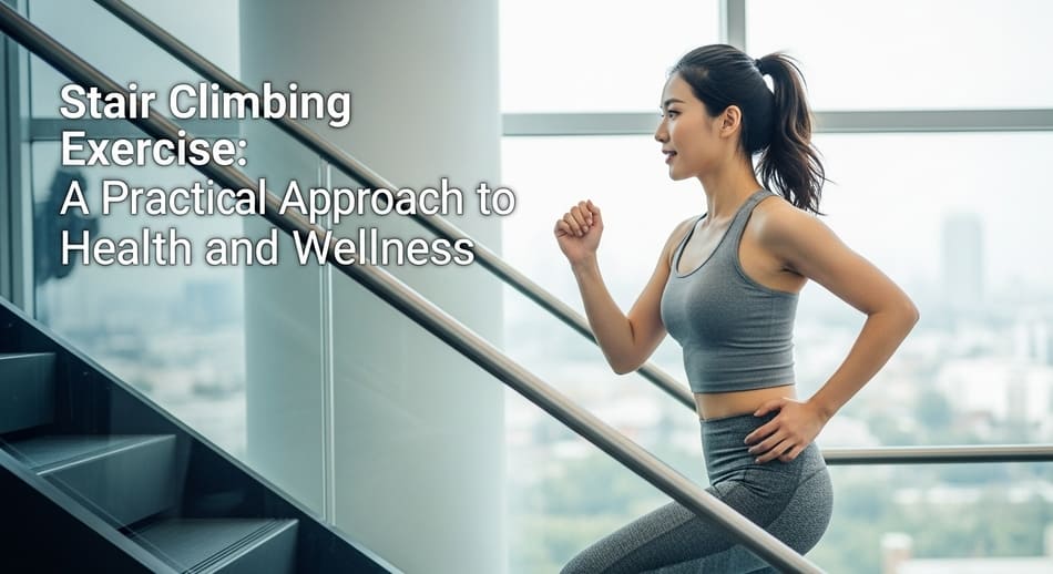 계단 오르기 운동 효과와 건강 증진을 위한 실천적 접근 방법