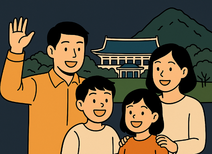 청와대 관람 이미지