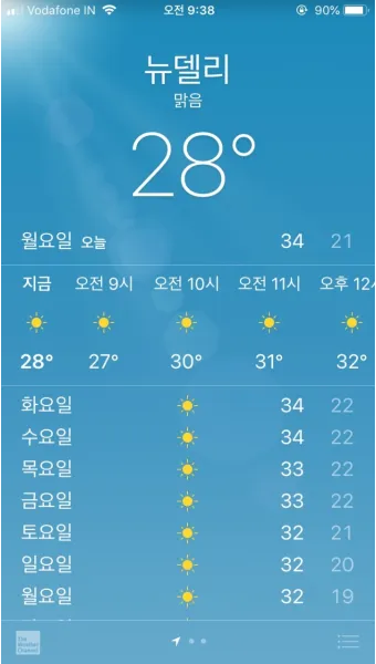 2025년 10월 한국의 날씨 예보 정보_19