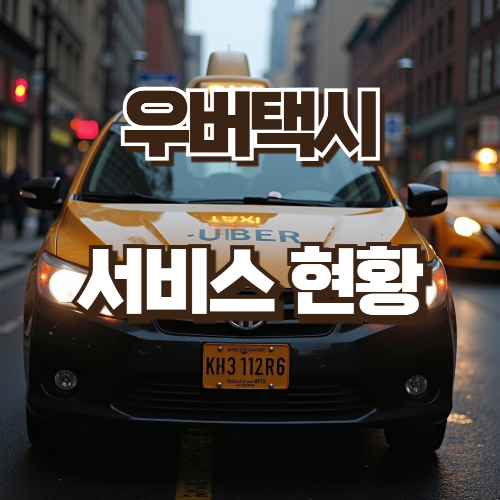 우버택시 서비스현황