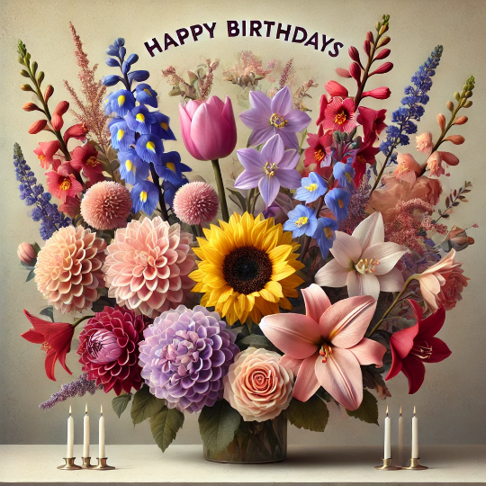 생일 꽃 트랜드