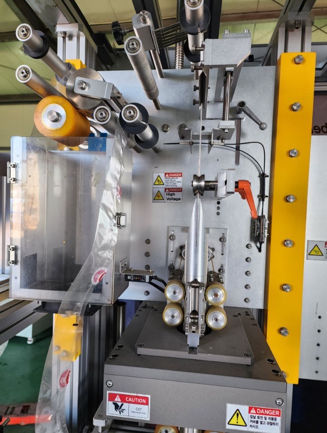 스팀 수축 터널식 슬리브 라벨러 중고