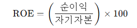 ROE 계산 공식