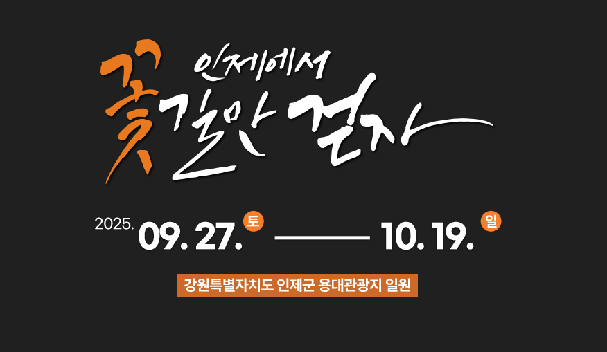 인제가을꽃축제