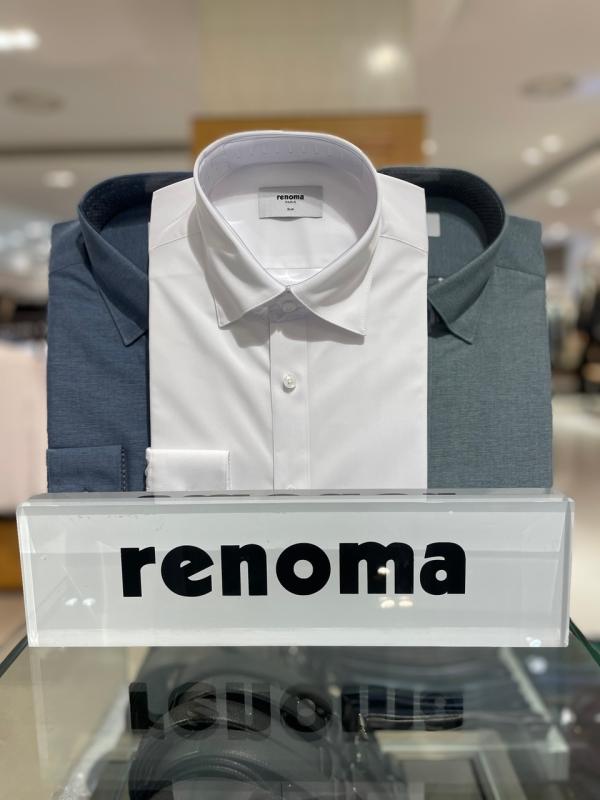 레노마셔츠 23년 FW 남자 스판 구김적은 긴팔 와이셔츠 기모 남방 일반핏 슬림핏 92종