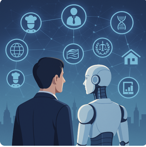 AI와 함께하는 변화: 해외 사례와 미래 직업 로드맵 관련 사진