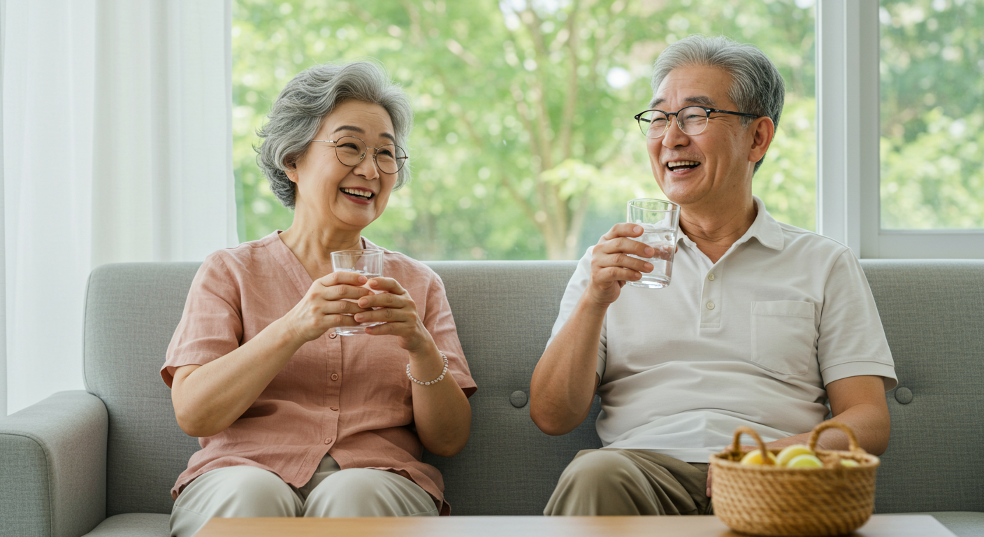 열사병이 걱정되는 시니어 가족