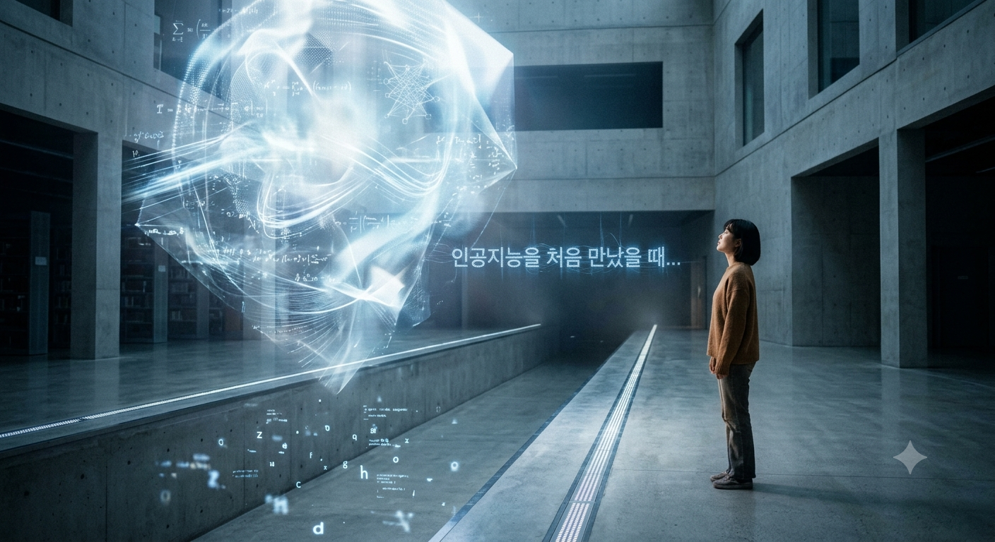 이미지 설명: AI를 처음 접했을 때 느꼈던 거리감