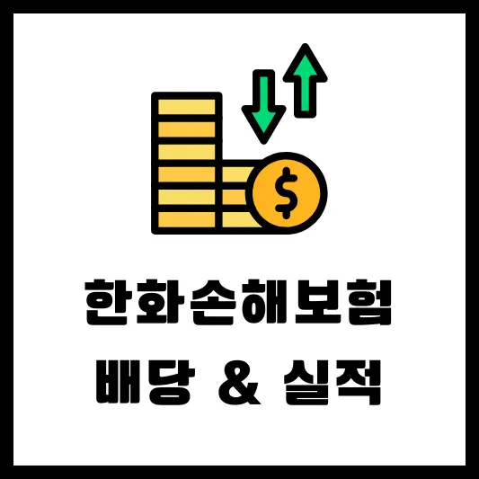 한화손해보험 000370 배당 배당금 배당일 실적