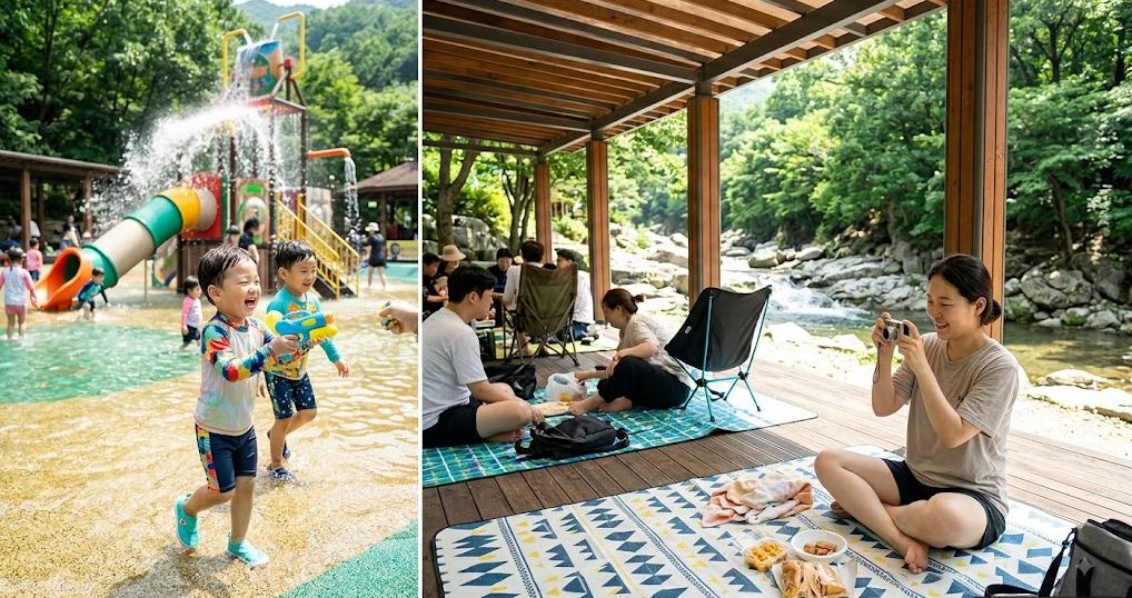 관악산공원 물놀이장 대체 사진