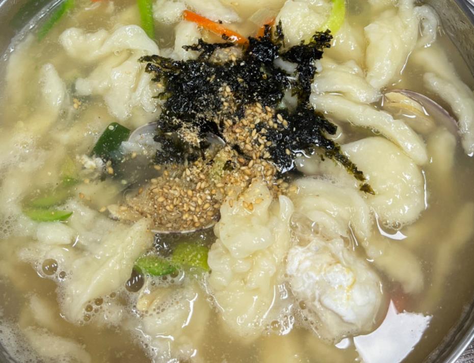 6시내고향 논산화지중앙시장 주걱수제비