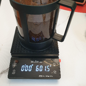 슈퍼소닉 추출 순서 _ 물 500g