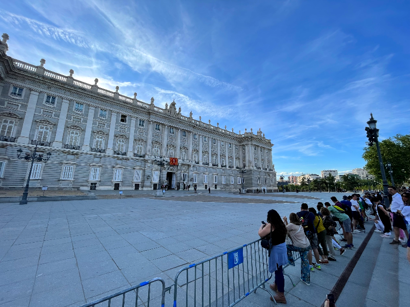 마드리드 왕궁 관람