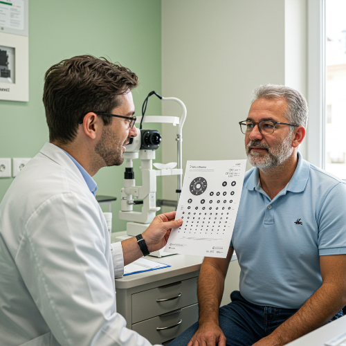 노안수술 후 좌우 눈의 시력 불균형 부작용