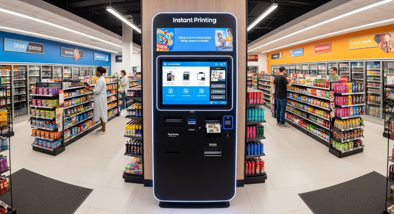 편의점 즉석 인화 키오스크