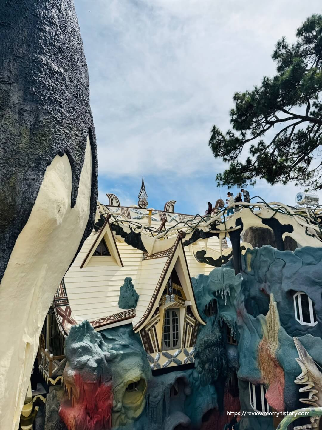 지붕, 계단 사진