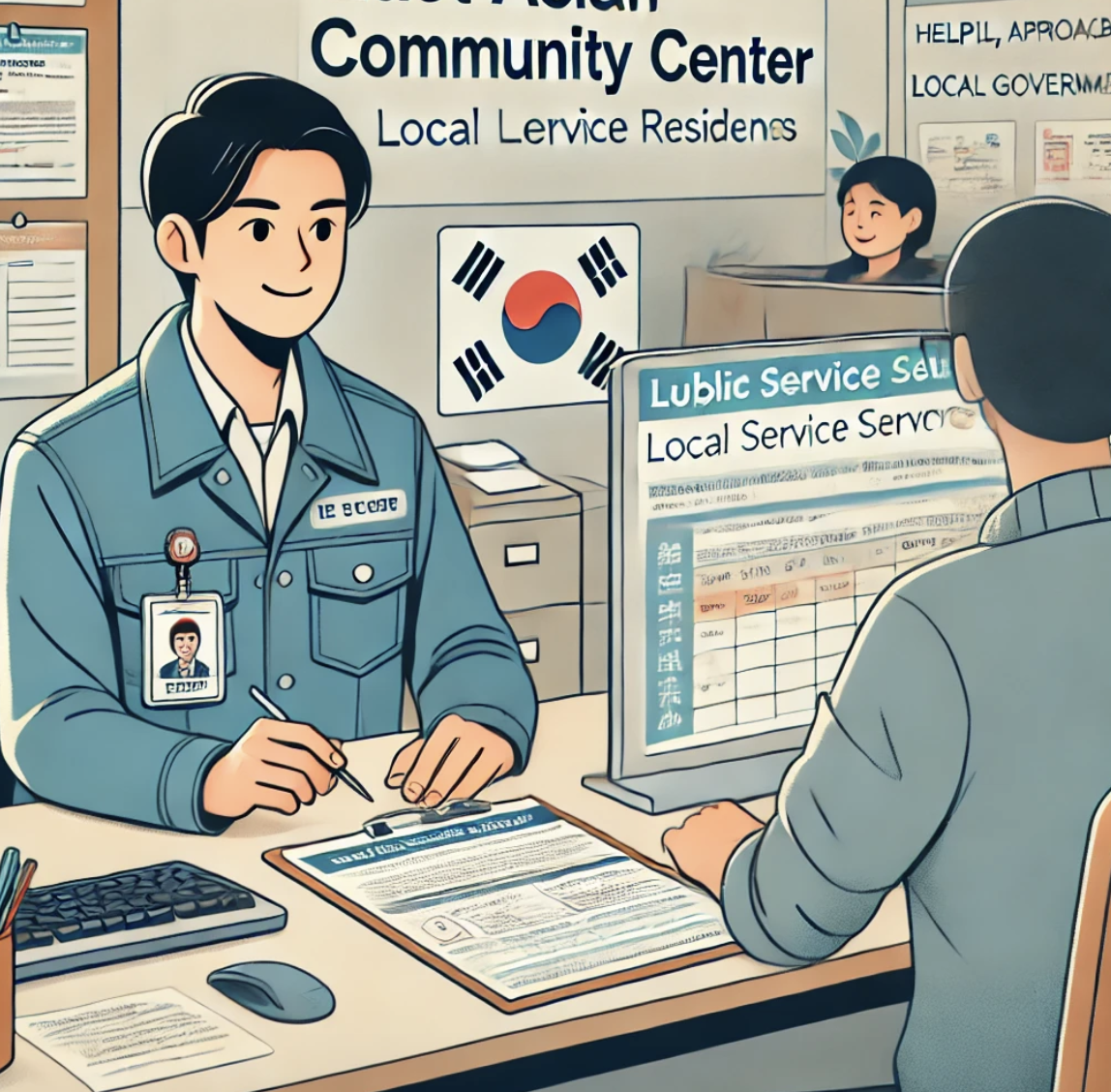 주민센터 공무원 관련 사진