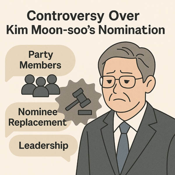 김문수 확정 뒤 다시 흔들린 국민의힘 – 후보 교체 논란의 전말