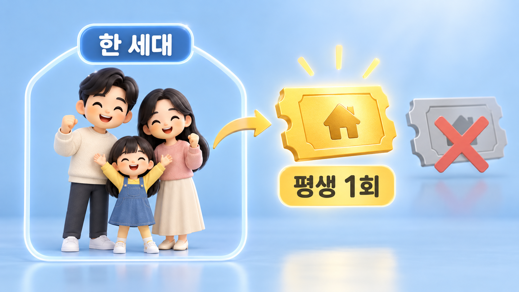 세대 안에서 특별공급 기회가 한 번인 구조