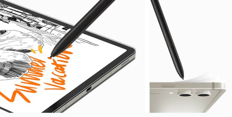 S펜 양방향 충전 및 방수 방진 기능