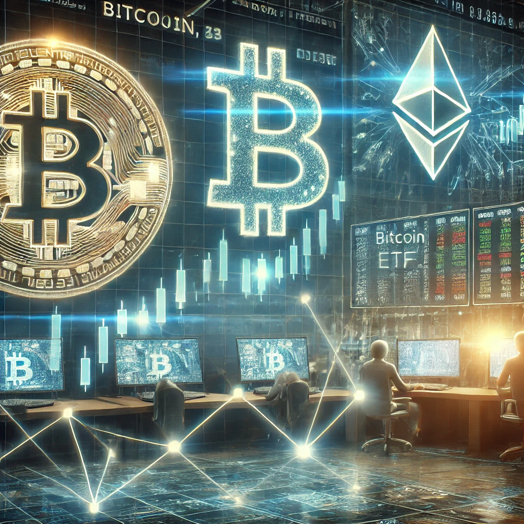 암호화폐 ETF를 통한 포트폴리오 구성 전략과 리스크 관리 관련 이미지