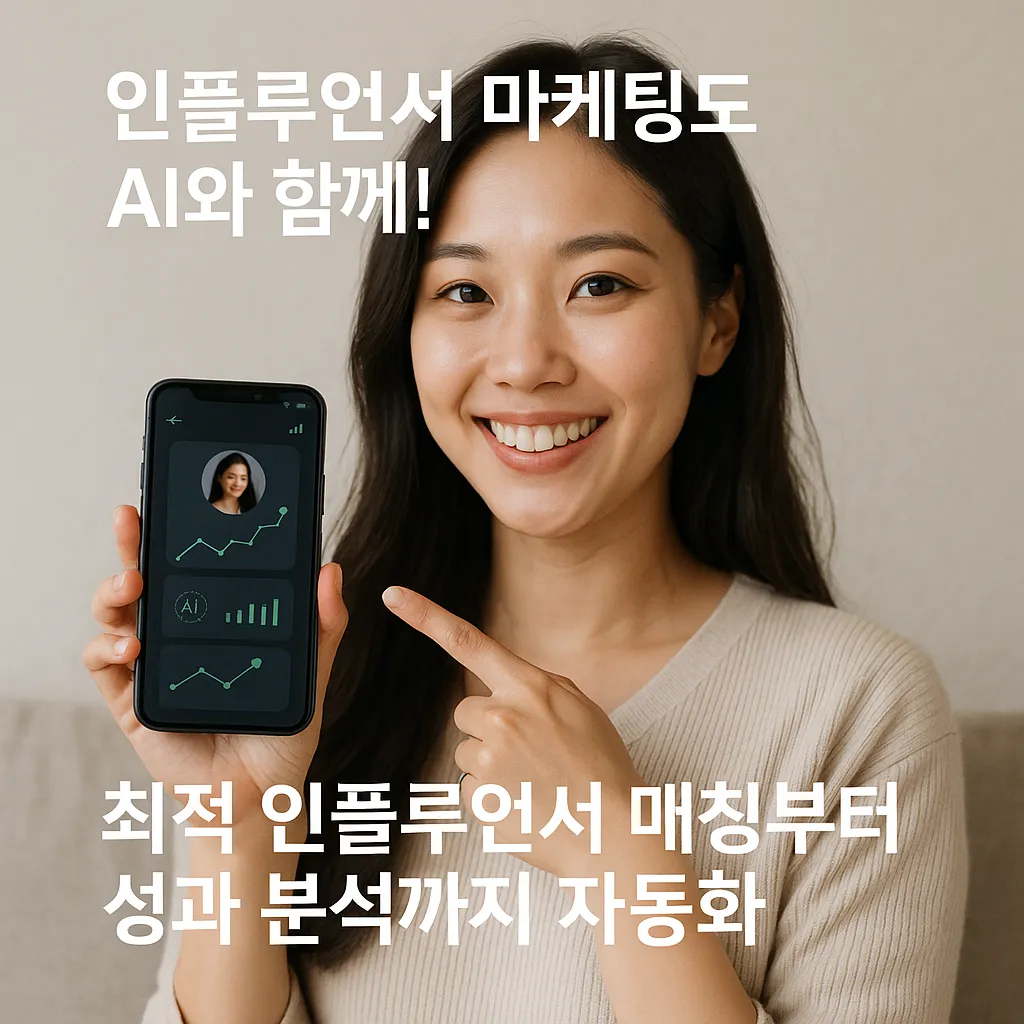 인플루언서 마케팅도 AI와 함께! 최적 인플루언서 매칭부터 성과 분석까지 자동화