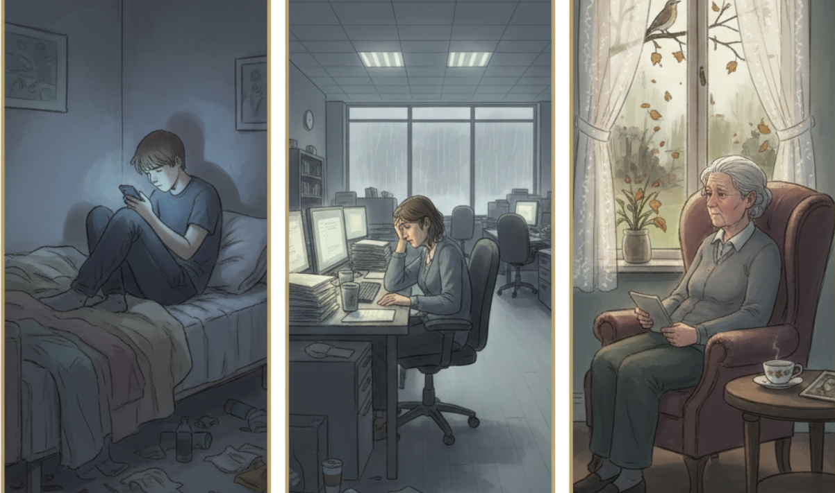 외로움, 단순한 감정이 아니라 사회적 문제