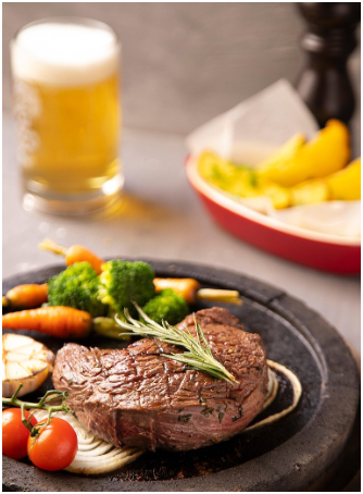 오븐 없이 만드는 스테이크 플레이트